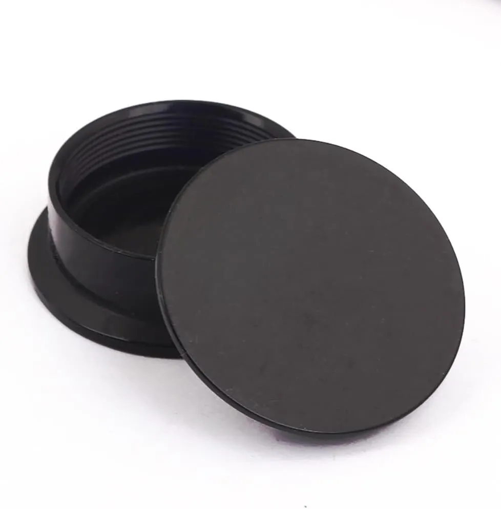 2 PCS Black 5mm (4G) Double Flared Tunnel Plug Earrings Acrylic Flat Ear Expanders with Internal Threads Sold in Pairs Ear Expanders Stylish Unisex Pierced Ear Expander Earrings