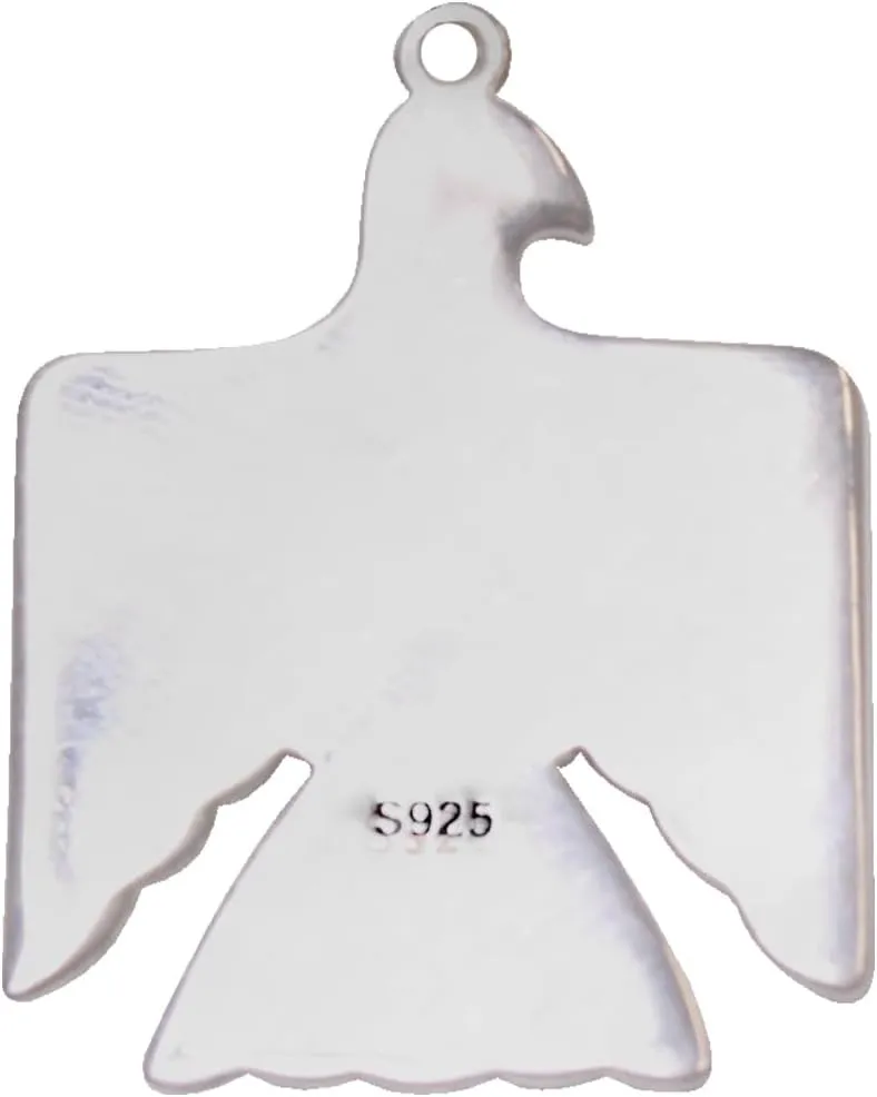 925 Sterling Silver Dainty Western Pendant Necklace, Concho, Thunderbird, Cattle Tag Designs