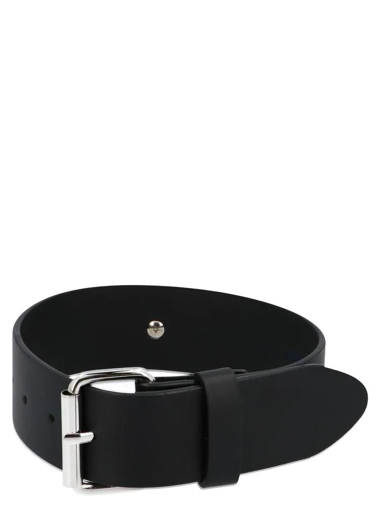 Alessandra Rich Embellished Heart Charm Choker