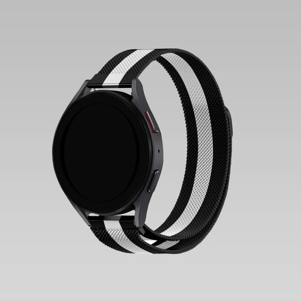Amazfit GTR 2 Milanese Strap (Black/White)