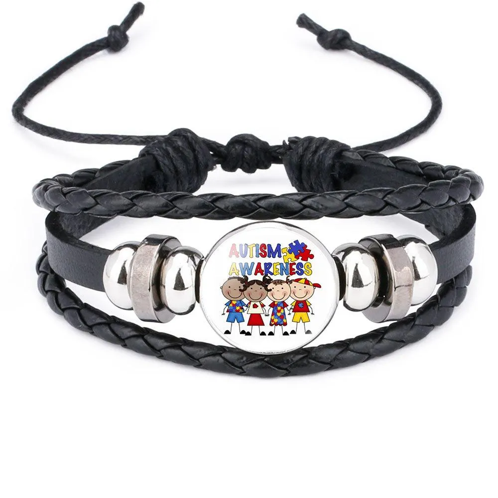 Autism Awareness Adjustable Bracelets