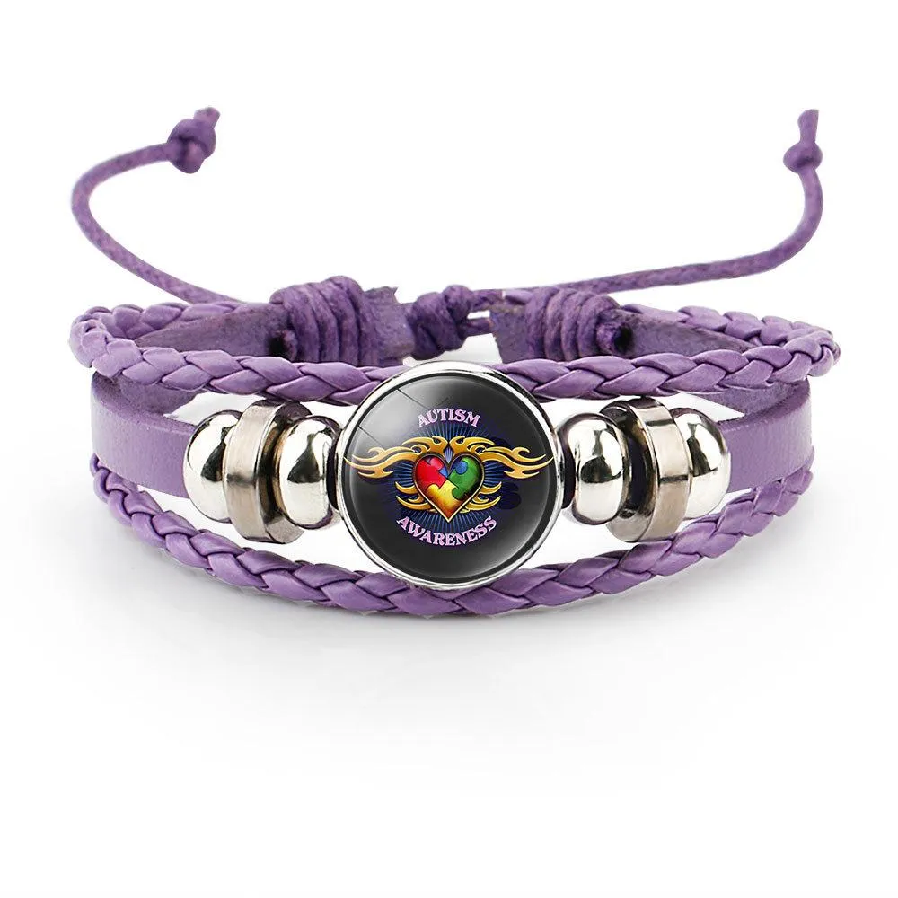 Autism Awareness Adjustable Bracelets
