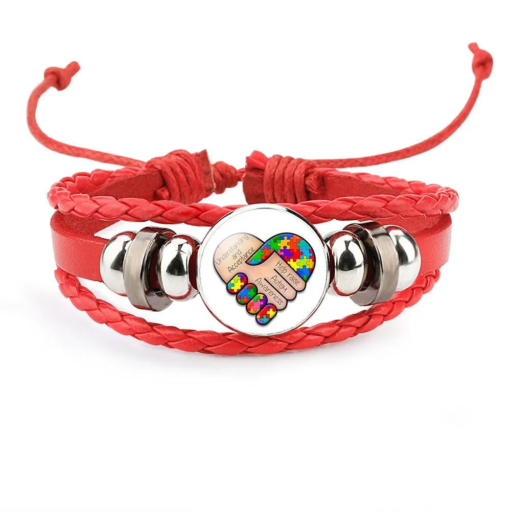 Autism Awareness Adjustable Bracelets