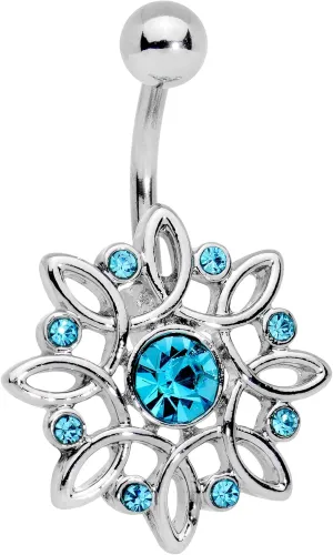 Body Candy Steel Twisted Bliss Belly Ring