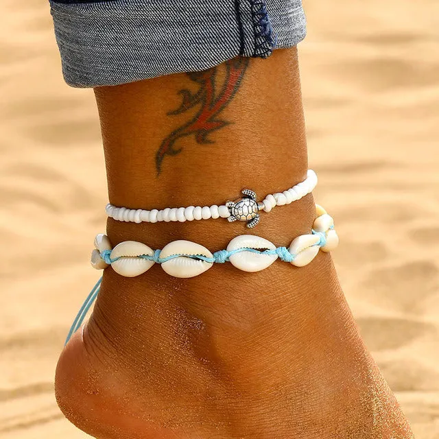 Bohemian Shell Anklets For Women Bohemian Ankle