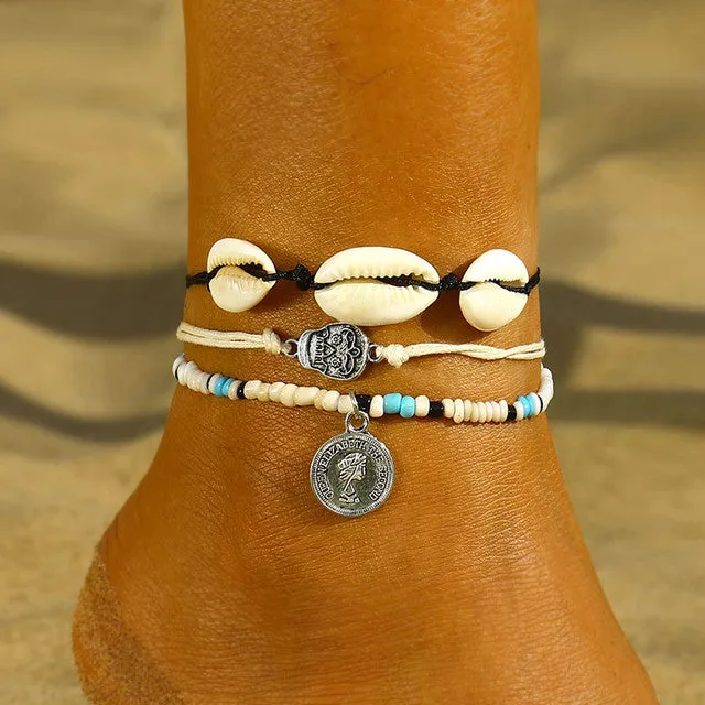 Bohemian Shell Anklets For Women Bohemian Ankle