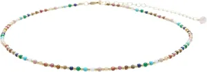 Boho 7 Chakra Natural Stone Jaspers Tube Beads Choker Necklace, Beaded Gemstone Necklace for Women, Colorful Boho Bead Choker Necklace Natural Stone Beach Necklace, chakra necklace