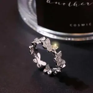 Butterfly Motif Ring