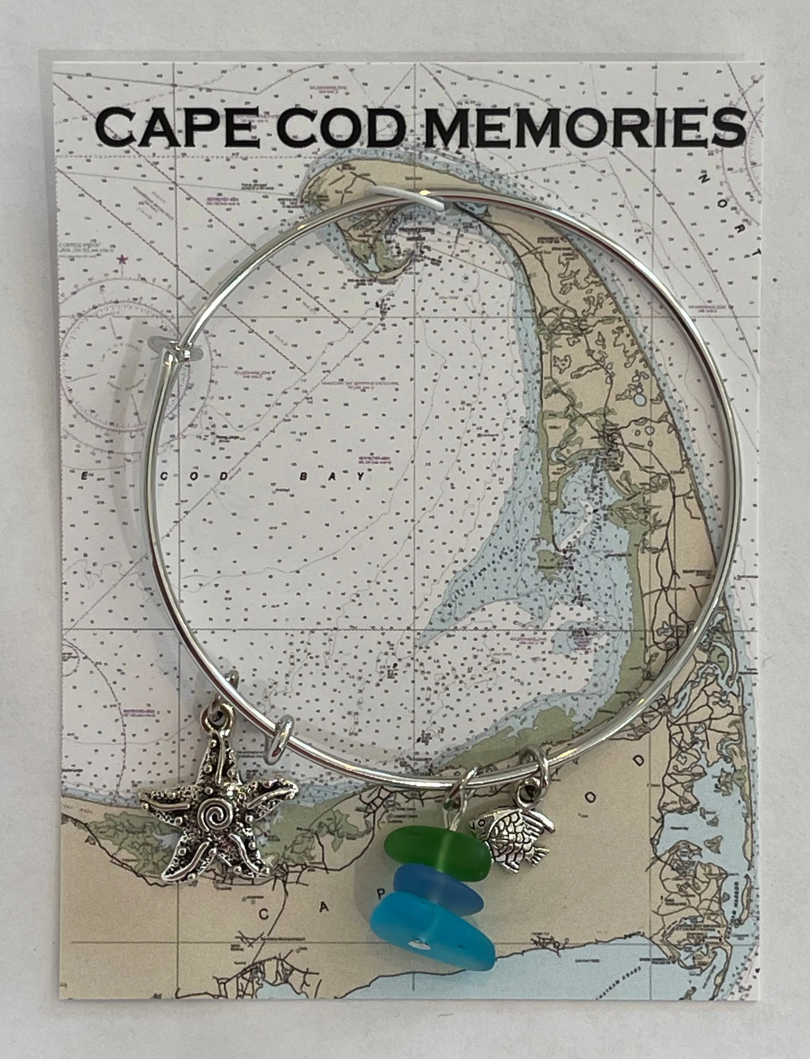 Cape Cod Memories Adjustable Bangle Bracelets