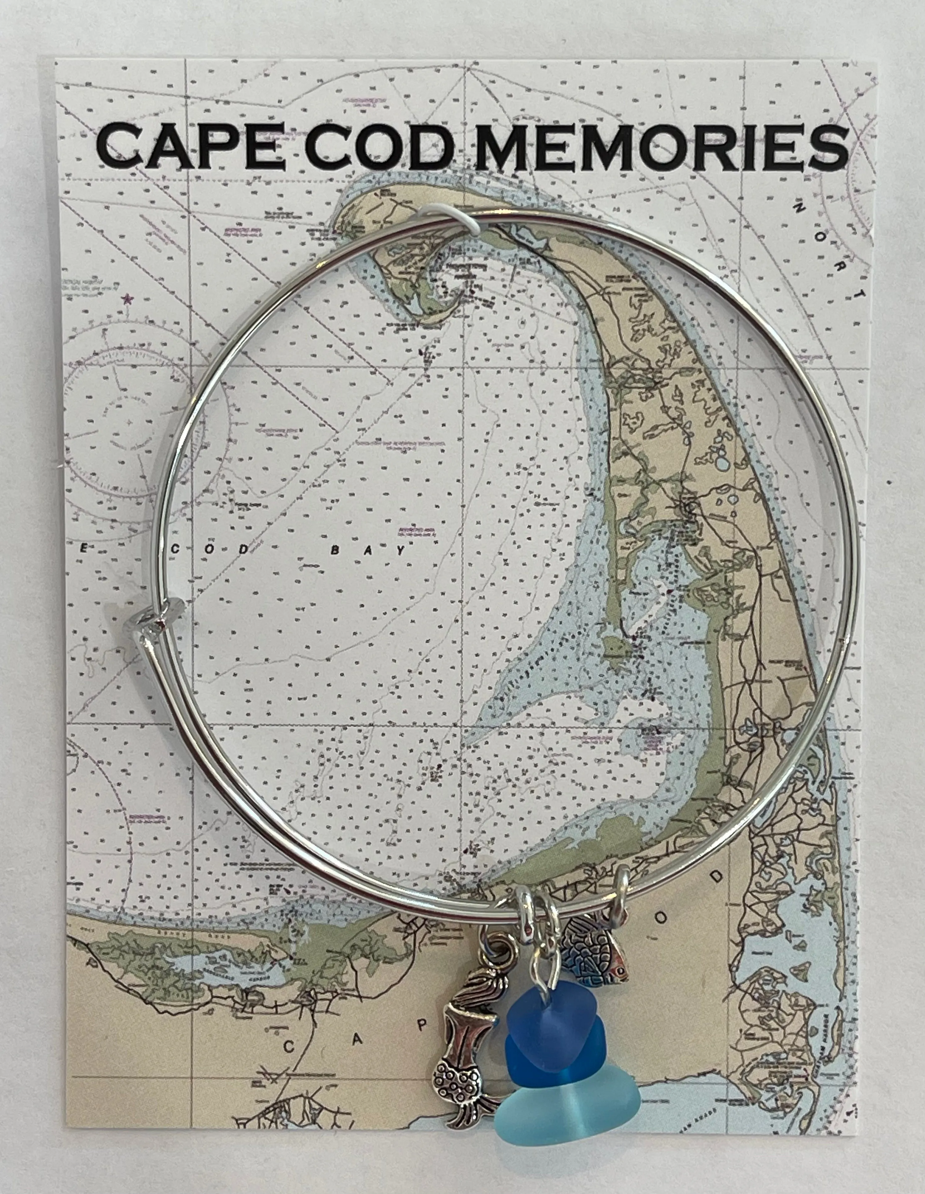 Cape Cod Memories Adjustable Bangle Bracelets