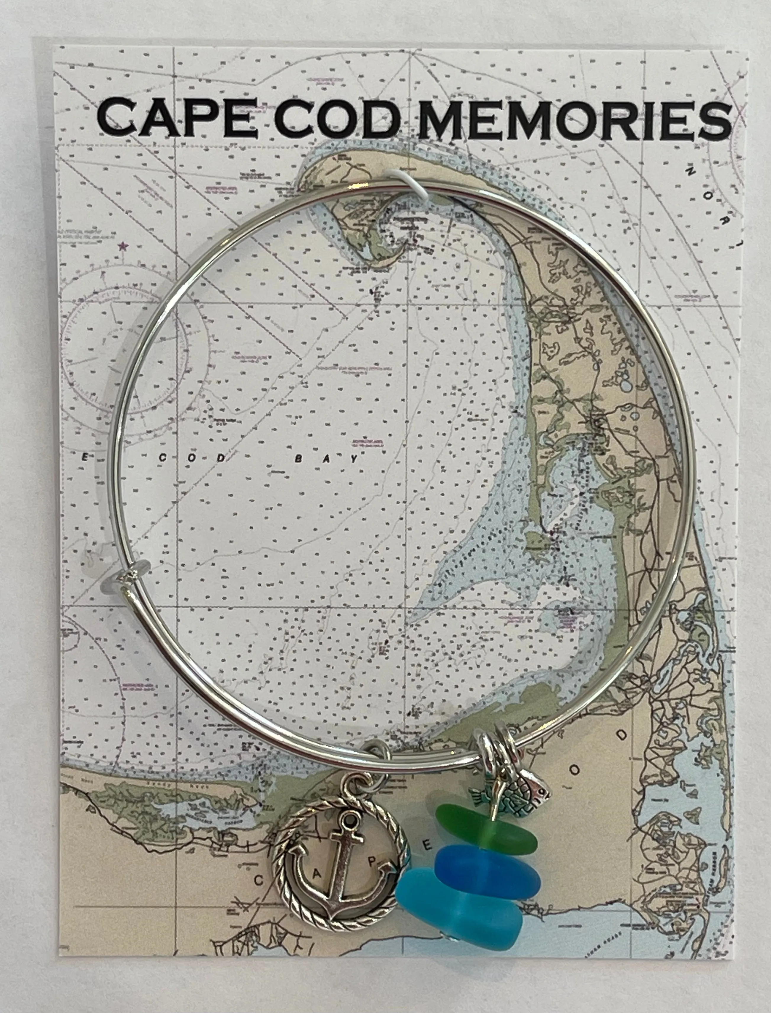Cape Cod Memories Adjustable Bangle Bracelets