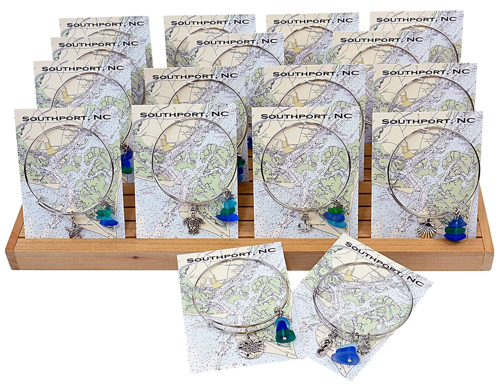 Cape Cod Memories Adjustable Bangle Bracelets
