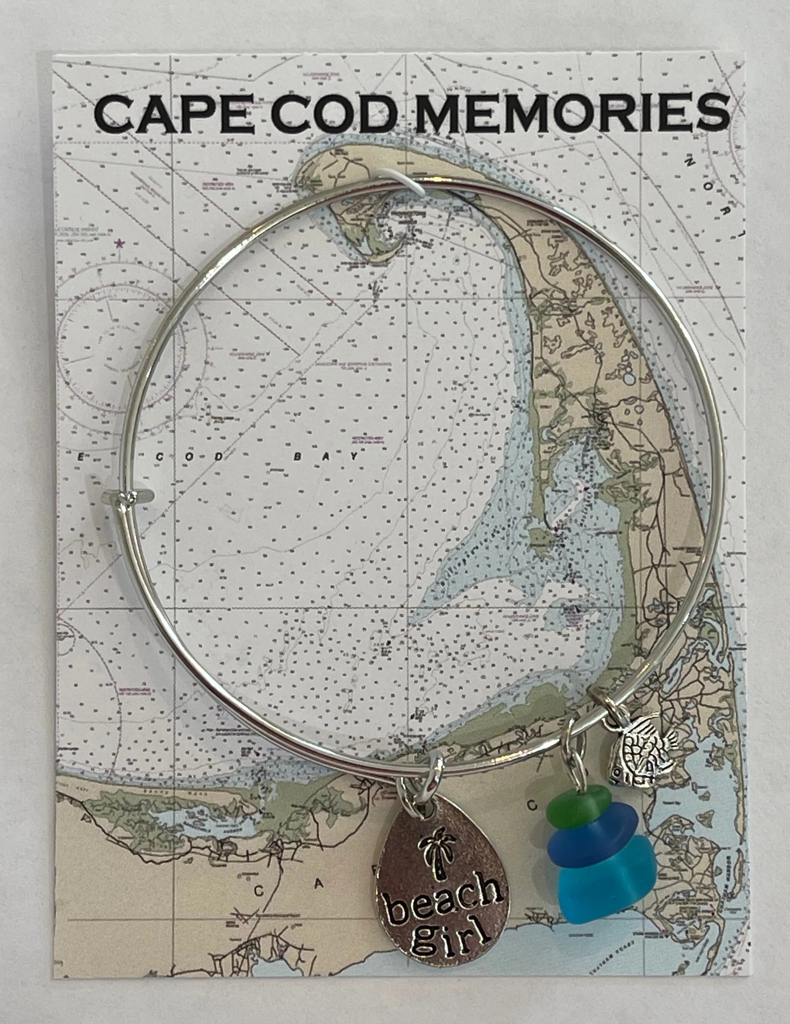 Cape Cod Memories Adjustable Bangle Bracelets