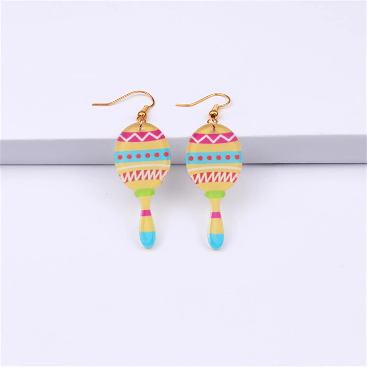 Dreuyet Cinco de Mayo Earrings Mexican Earrings for Women Fiesta Pepper Mexican Earrings