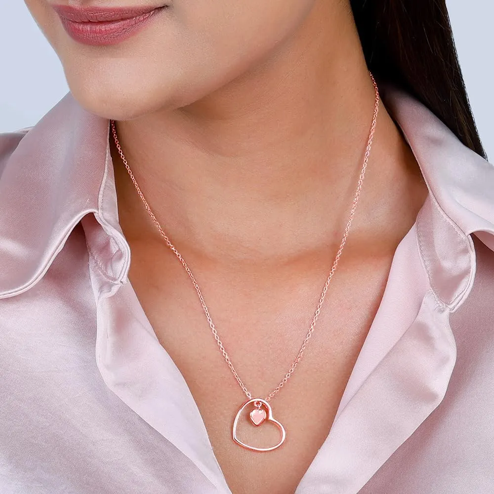 GIVA Love Heart Pendant Necklaces Link Chain for Women 925 Sterling Silver Hypoallergenic Silver, Birthday Anniversary Mothers Day Jewelry Gift for Mom Women Girls (Pearl, Sterling Silver)
