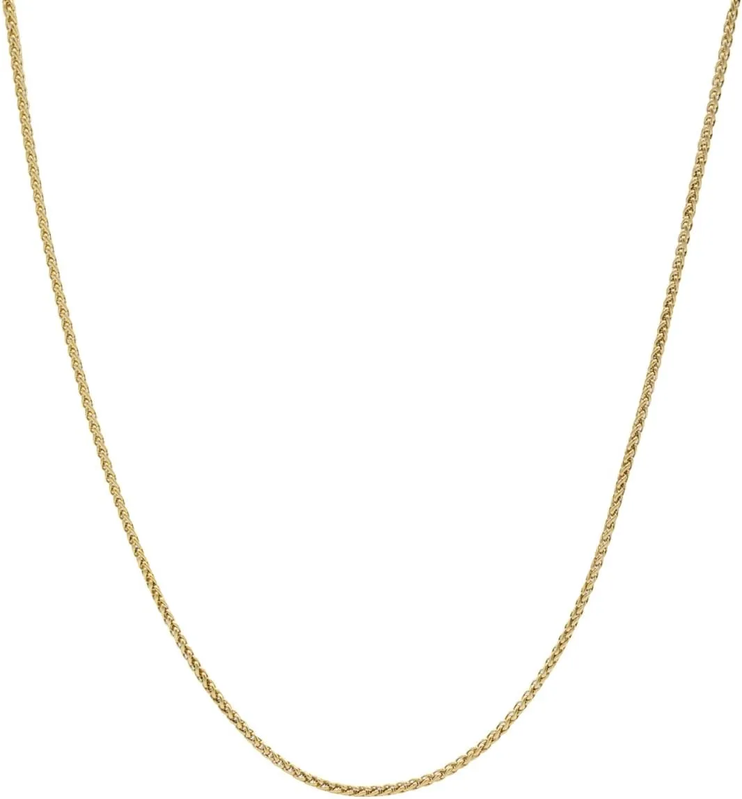 GLD Palm Chain for Men and Women - 18K - 2MM and 4MM