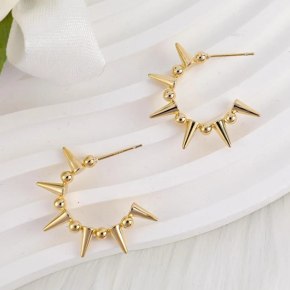 Gold Huggie Hoop Earrings for Women, Gold Plated Sun Moon Star Hoop Dangle Earrings, Huggies Hoop Hypoallergenic Earrings Dainty Jewelry for Wife Anniversary Birthday Wedding Gift for Her