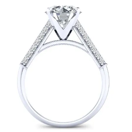 Iberis - Round Lab Diamond Engagement Ring (IGI Certified)