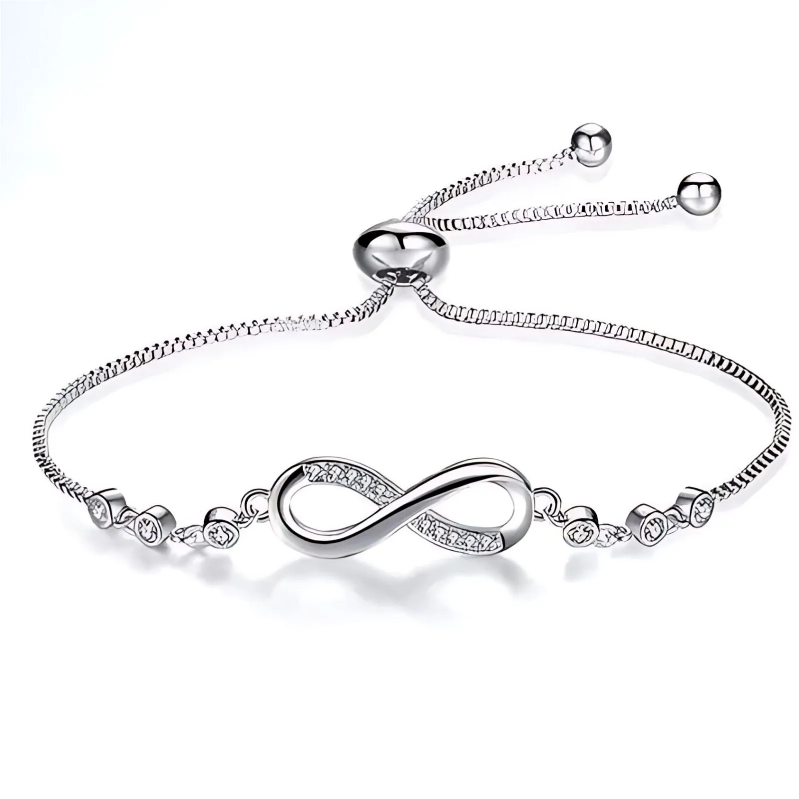 Infinity Crystal Adjustable Bracelets