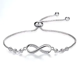 Infinity Crystal Adjustable Bracelets