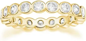 Mameloly 3.8mm Wedding Bands for Women Cubic Zirconia Full Eternity Stackable Engagement Promise Rings for Her Size 4-12