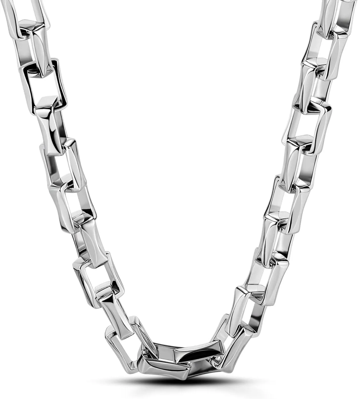 Men Solid 925 Sterling Silver Cable Rolo Link Chain Necklace Women 9MM &10MM-Curb Cuban Chain Thick Big Choker 18" 20" 22" 24" 26 "28" 30" Fine Jewelry Gift