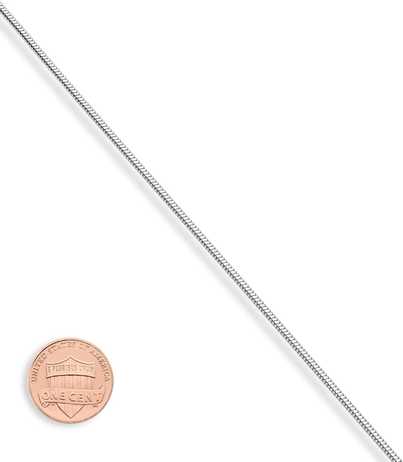 Miabella 925 Sterling Silver Italian 1.5mm, 2mm, 2.5mm Round Snake Chain Necklace for Women Made in Italy