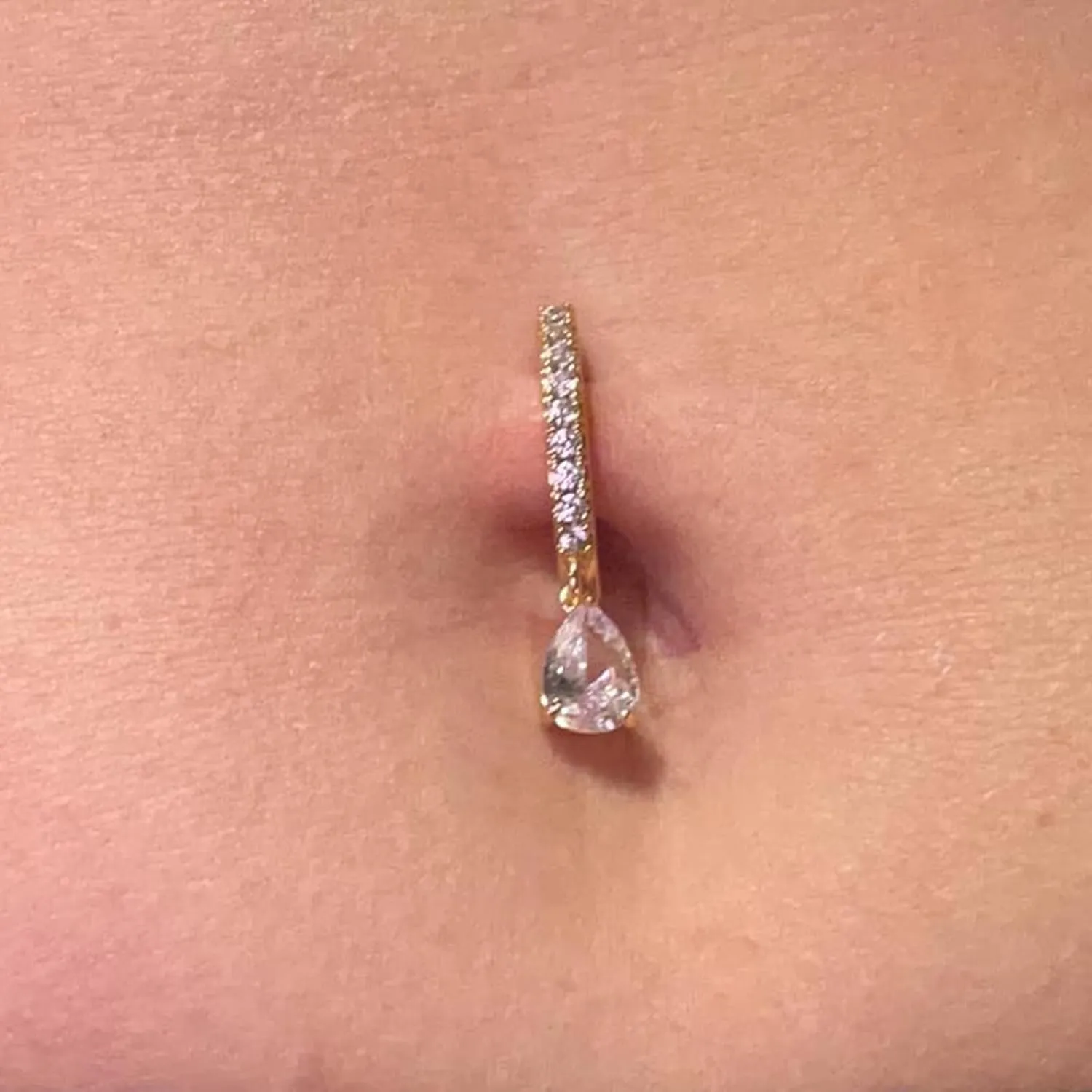 MODRSA Belly Button Ring Belly Rings Surgical Steel Belly Button Ring Hypoallergenic Clicker Belly Button Ring Navel Rings for Women