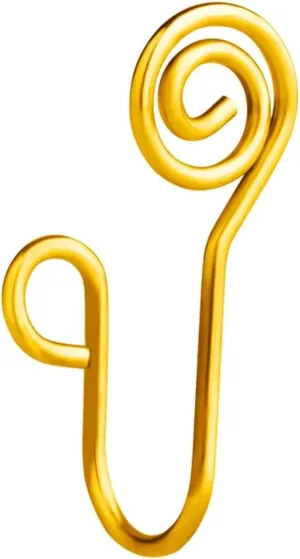 Nose Rings Surgical Steel Decorative, Septum Rings Fake Nose Ring U Shape Piercing Jewelry Lip Tongue 1Pcs Women Men