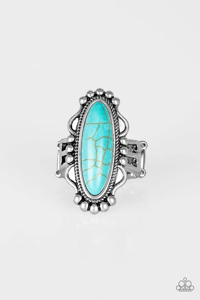Paparazzi Ring ~ Leave No Trace - Blue
