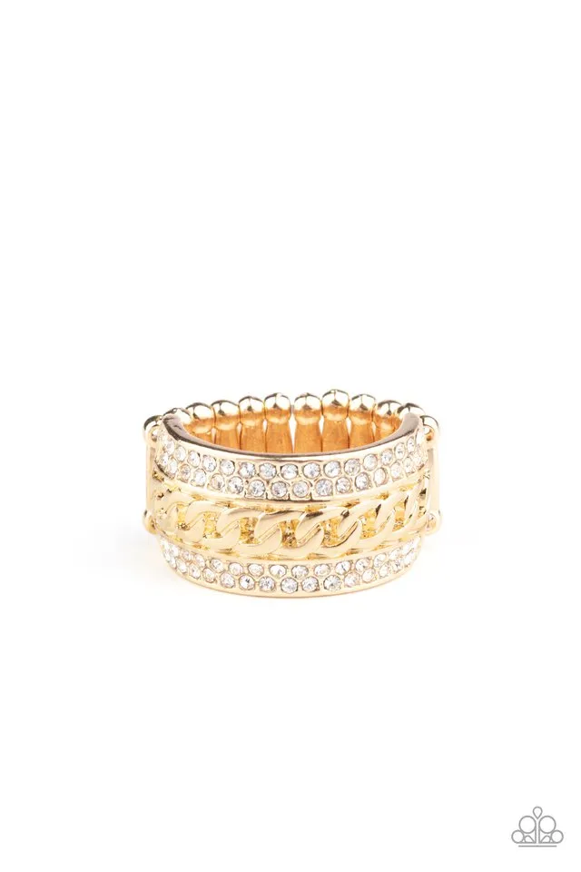 Paparazzi Ring ~ Oh No She Didnt! - Gold
