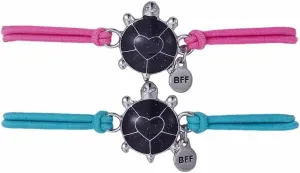 Pingyongchang Cute Cartoon Animal Color Changing Bracelet for Women Dinosaur Frog Dragon Turtle Temperature Sensing Mood Bracelet with Card Friendship Jewelry Birthday Gift