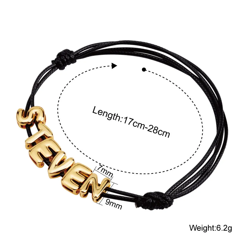Preorder: Adjustable Name Bracelets