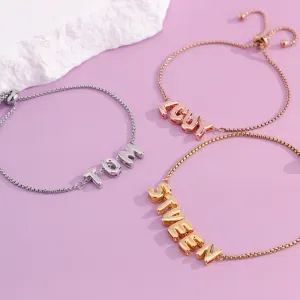Preorder: Adjustable Name Bracelets