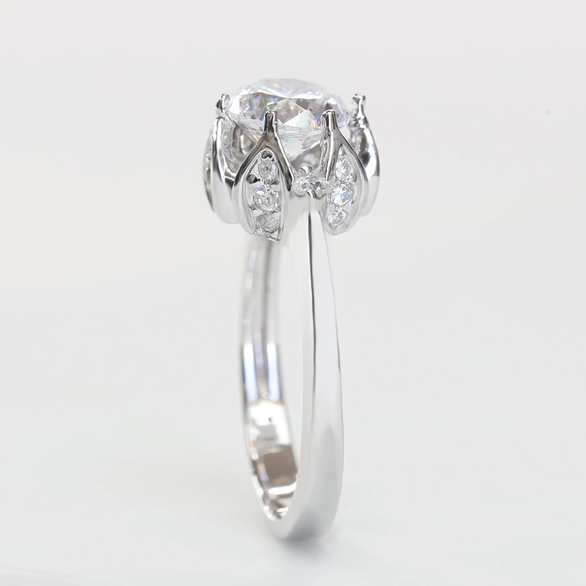 Regal Blossom Ring, 1.5 CT