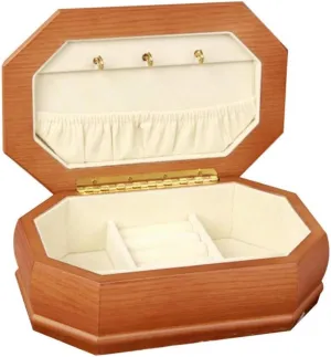 Retro Simple Jewelry Storage Wooden Jewelry Box Natural Wood Craftsmanship Imitation Solid Wood