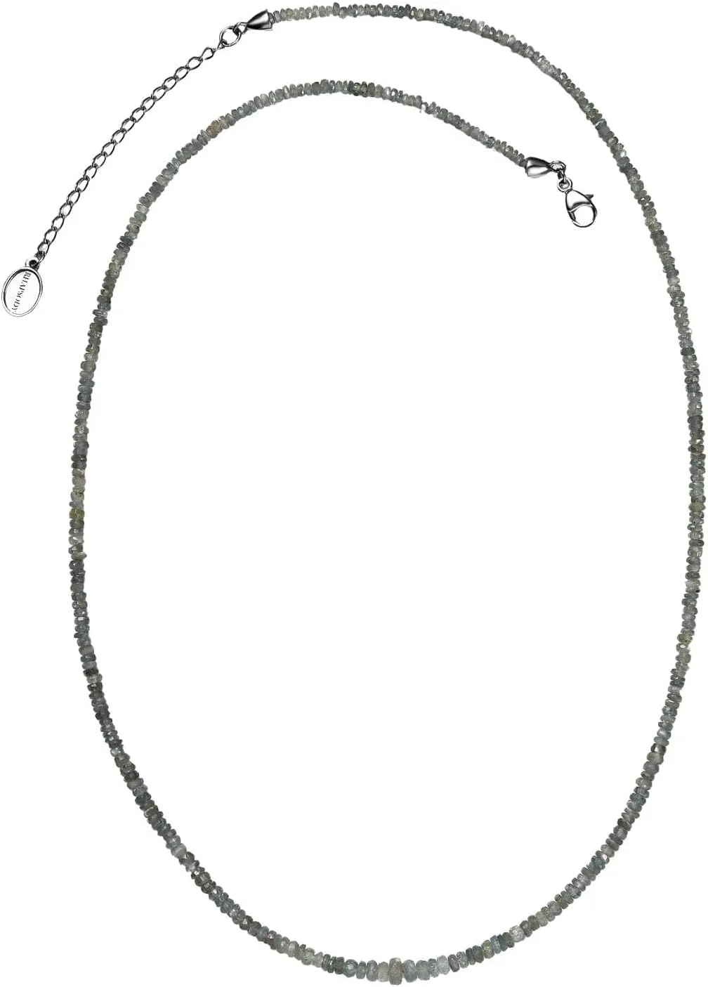 RHAPSODY AAAA Alexandrite Round 950 Platinum Beaded Necklace for Women Jewelry Size 18-20" Ct 22.96 Birthday Gifts