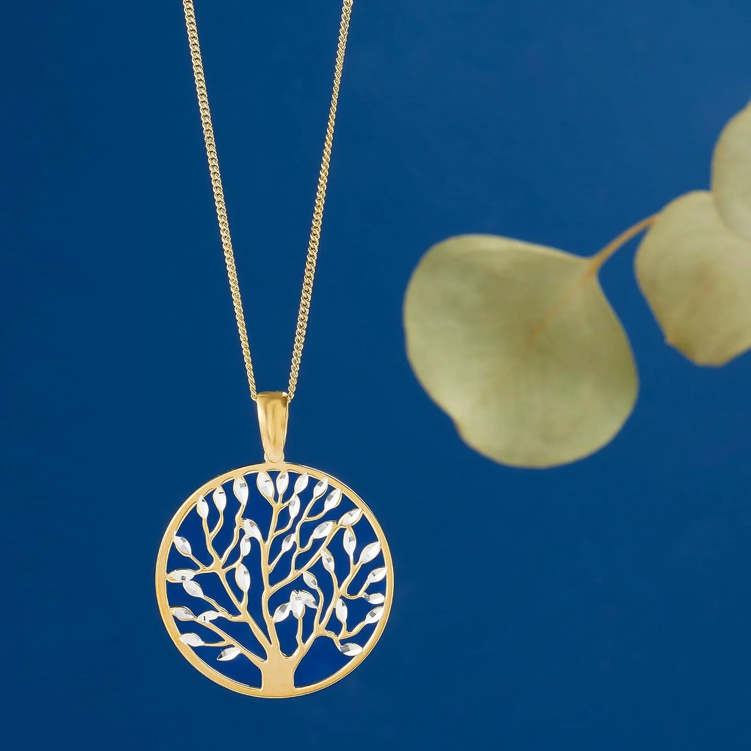 Ross-Simons Italian Cut-Out Tree of Life Pendant Necklace