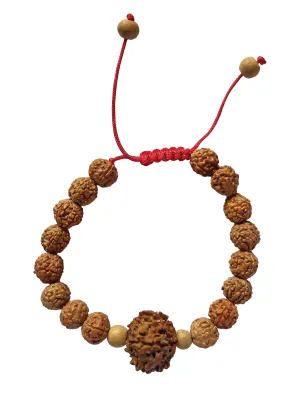 Rudraksha Bracelet Adjustable (Pack of 4)