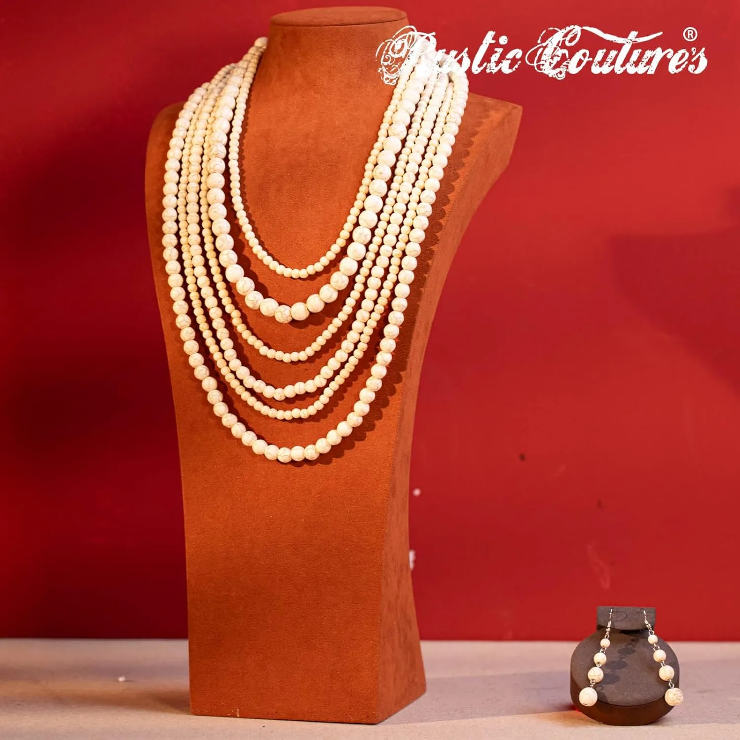 Rustic Couture's Western Jewelry Set for Women Cowgirl Vintage Western Necklace Earring
