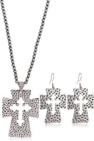 Rustic Couture's Western Jewelry Set for Women Cowgirl Vintage Western Necklace Earring