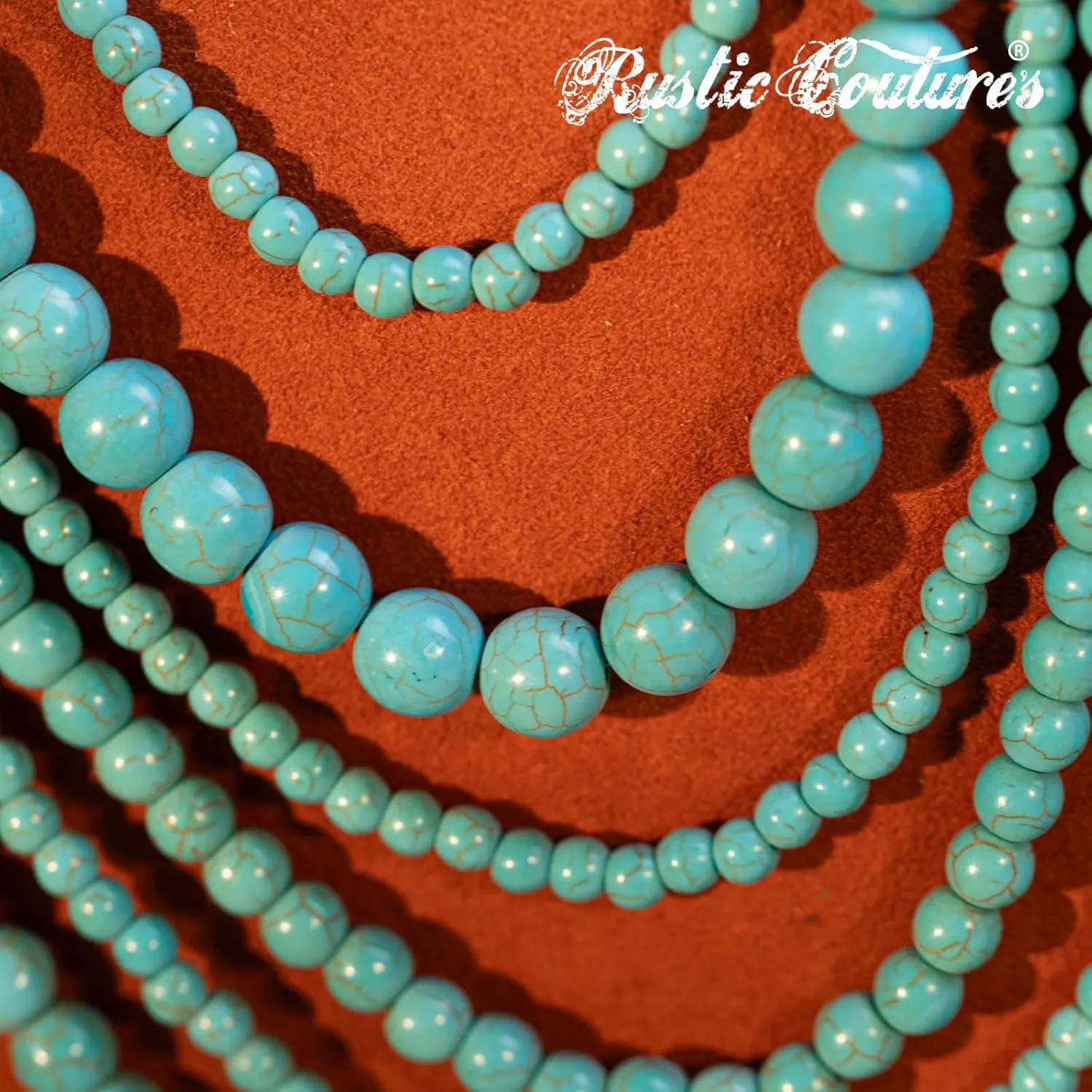 Rustic Couture's Western Jewelry Set for Women Cowgirl Vintage Western Necklace Earring
