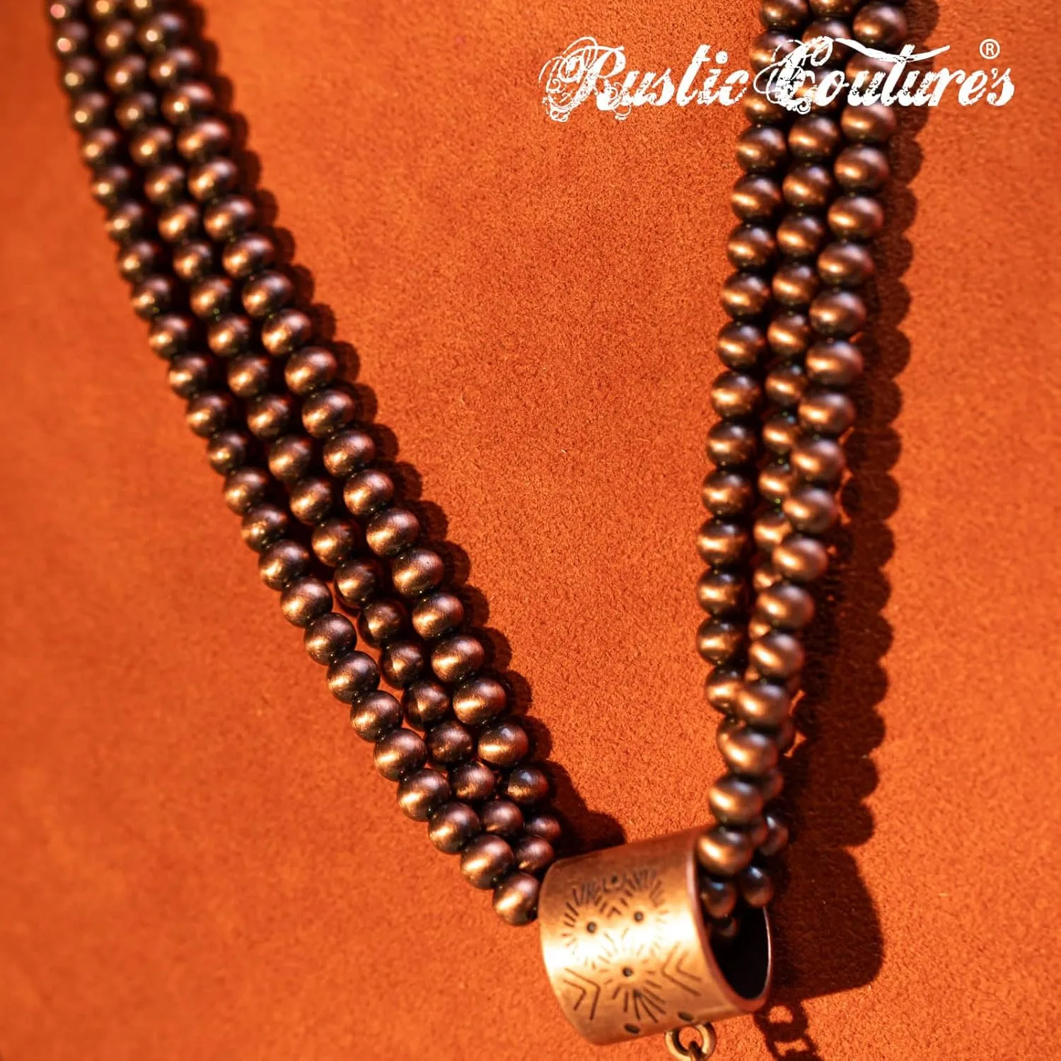 Rustic Couture's Western Jewelry Set for Women Cowgirl Vintage Western Necklace Earring