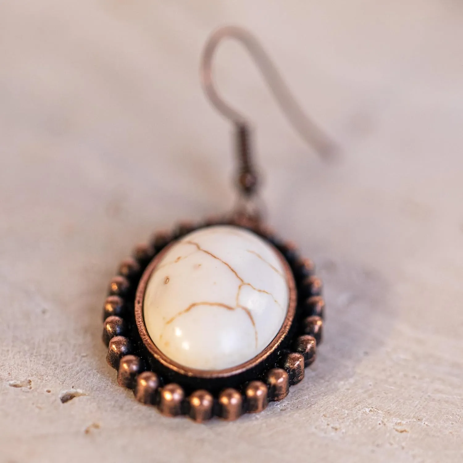 Rustic Couture's Western Necklace Earrings Jewelry Set for Women