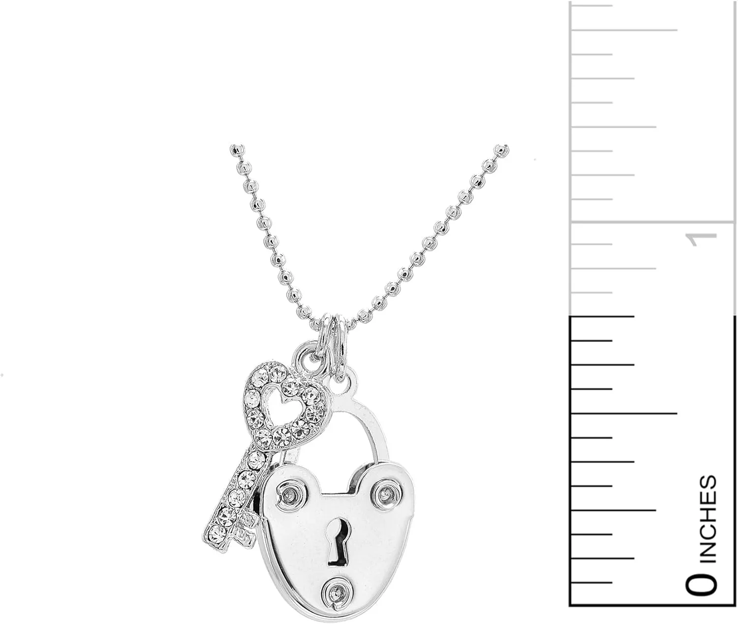 Spinningdaisy Women's Ankle Charm Various Lock and Key Double Line Anklet