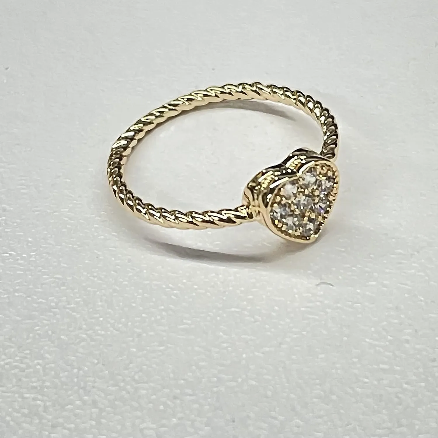 Stackable Rings for Women Cable Design in 18k Gold Plating, Statement Ring for Women Gift