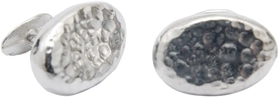 Ten Year Anniversary 100% Traditional Tin Cufflinks for Him on Tin Anniversary