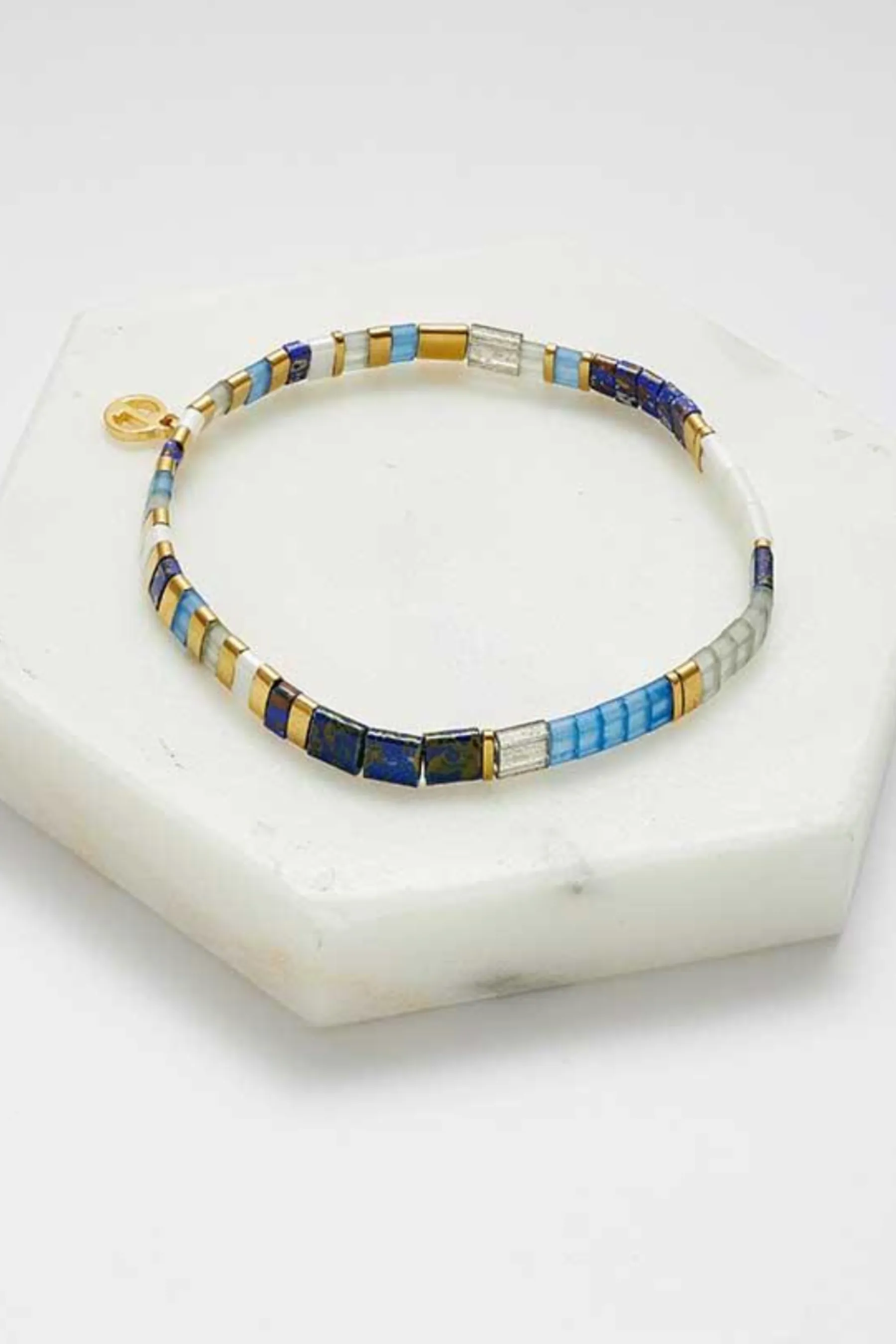 Tile Bracelet | Navy
