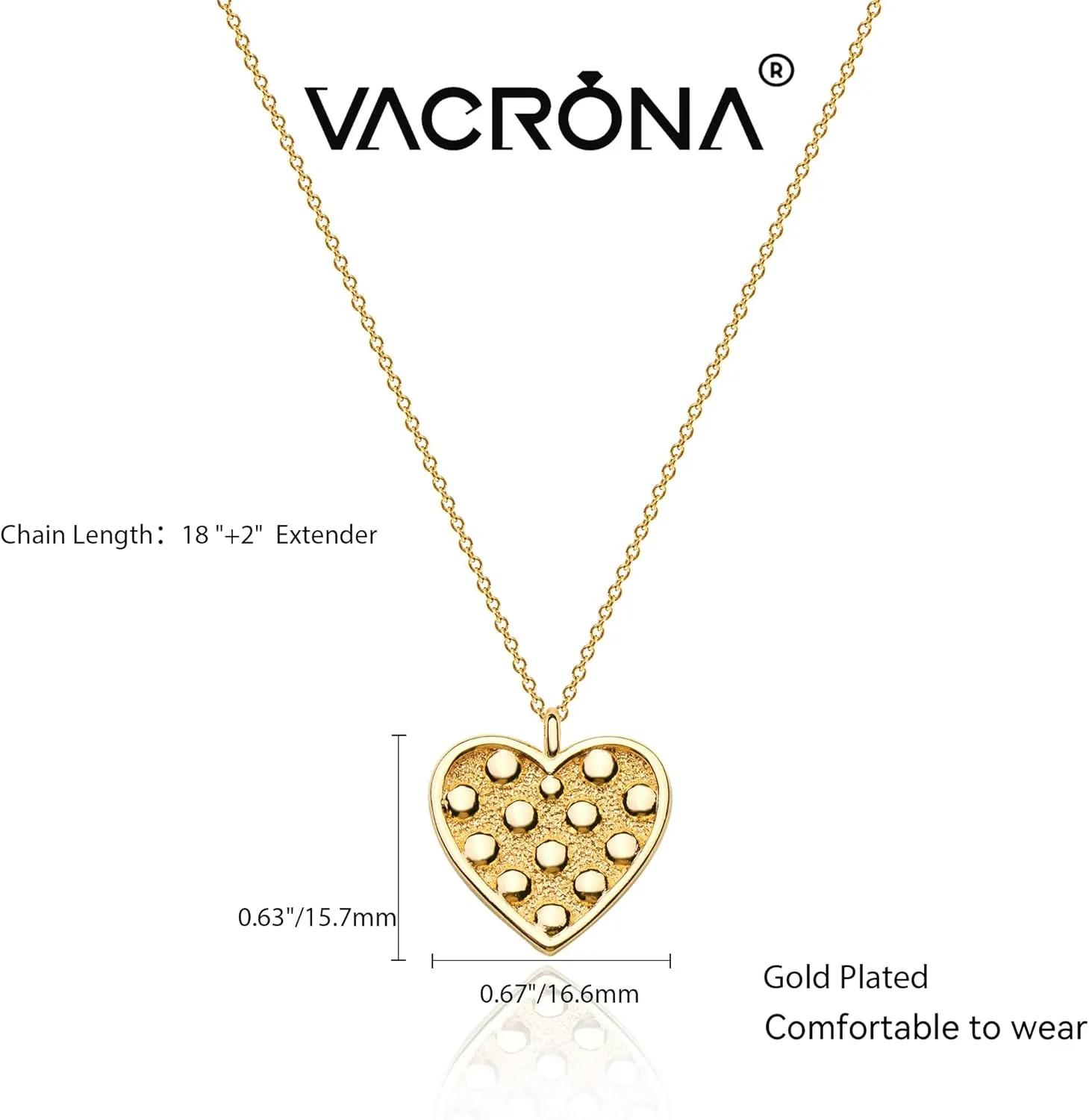 VACRONA Dainty Gold Lock Initial Necklace 18K Gold Plated Initial Padlock Layered Lock Necklace Personalized Monogram Old English Engraved Alphabet Symbol Custom Letter Necklace