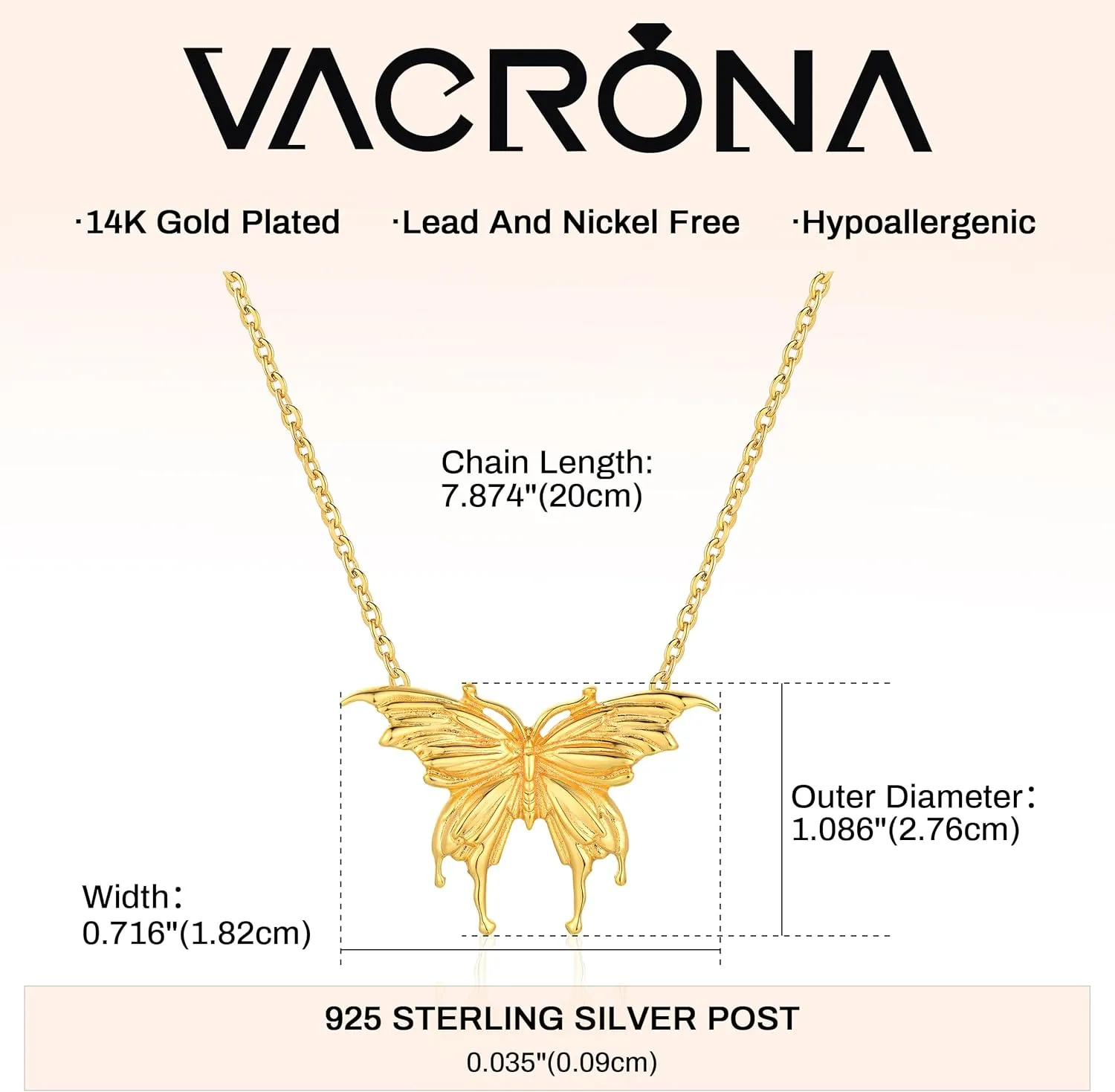VACRONA Dainty Gold Lock Initial Necklace 18K Gold Plated Initial Padlock Layered Lock Necklace Personalized Monogram Old English Engraved Alphabet Symbol Custom Letter Necklace
